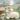New White Holiday Easter Sheep Fuzzy W/ Flowers On Gead Figurine Room Decor