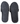 New Black Cozy Bedroom Beaded Evil Eye Furry Slippers W/ Rubber Sole Size 7.5.-8