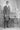 Vintage 1900s Older Wealthy African American Man W/ Cane Single Shot Photo #2376