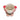 New Pink Christmas Santa Claus Peppermint Solider Cookie Jar Decorative Storage