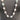 Vintage 1970's Pearl Beaded (Retro) Costume Jewelry Necklace 