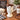 New Brown & White Ceramic Hot Cocoa Drip Coffee Mug Farmhouse