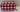 New Red / White Large Christmas Plaid Cosmetic Makeup Bag W/ Holiday Charms