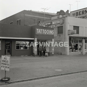 Vintage 1965 Local Long Beach CA Tattoo / Tattooing Shop Photo #2340