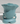 Vintage LIGHT Blue Art Deco CAMEO WELLER Pottery Vase