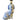 New Blue & White Ceramic Dog Chinoiseriw Coastal Home Office Room Decor Lamp