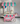 New Pink Girly Party BBQ Ice Cream Stand Summer Figurine Decoration Decor