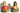 Vintage Victorian Chalkware Religious Man & Women Library Office Bookends 