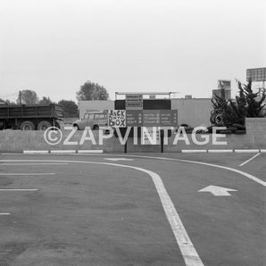 Vtg 1960s Jack In The Box Drive Thru Menu Fast Food (Tacos, Burgers) Photo #1554