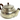 Vintage Tinn Norge Norway Norwegian Pewter Teapot Coffee Pot