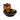 New Orange YELLOW BLACK Candy DIP Spooky OWL Halloween Ceramic Bowl Decor