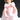 Vintage IDEAL SHIRLEY TEMPLE Doll Pink Dress W/ Tag No Box 12" Tall