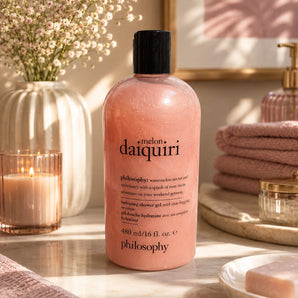 NEW Philosophy Melon Daiquiri Body Wash Shower Gel & Bubble Bath 16oz 480ml Skin