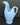 Vtg MCM CALIFORNIA CA Pottery - Blue Metlox Water Pitcher 