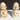 Vintage Victoria Ceramics Billiken and Billikant Salt & Pepper Shakers 