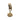 New Comb Decorative Art Deco Gold Metal Microphone Sculpture Figurine Prop Decor