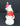 Vtg MCM CALIFORNIA CA Pottery - Holiday Santa Clause Christmas Figurine  