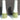 Vintage White / Green Art Deco MCM Salt and Pepper Shakers Set Dinnerware Japan