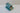 New Teal Opal Girly Purse W/ Beaded Handle Handbag Coffe / Tea Mug Set