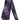 Vintage Sears Purple & Black Abstract Retro Mod Necktie Tie 