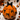New Halloween Spooky Ceramic Pumkin Cookie Jar W/ Black Bows Decorative Canister