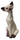 Vintage 1958 MCM FREEMAN MCFARLIN POTTERIES USA Siamese Cat Figurine 15” Tall