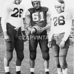Vintage 1940s Huntington Beach High School Football Team Players Photo #2731