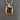 Vintage Smokey Amber Brown Swaroviski Crystal Pendant Necklace W/ Golden Chain