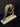 New GLD Metal Marble Skeleton Heart Hands Sculpture Love Halloween Holiday Decor