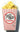 NEW Rubber Popcorn Pencil Erasers 12pcs Office SCHOOL Home Gag Gift Birthday BAG