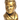 Vintage Pop Gold ELVIS Presley Head Cermatic Statue Figurine Room Decor