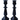 Vintage Pair Retro Black Carved Marble Candlesticks Home Decor