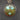 Vtg 1970's Gold Stone Stamped Judy Lee Ti Dye Stone (Hippie) Jewelry Necklace 