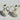 Vtg Japan Ceramic Salt N Pepper Shakers Set Bottle Cruet Chicken Rooster Motif
