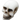 New White Skull Head Skeleton Gothic Halloween Candle Decorations Decor