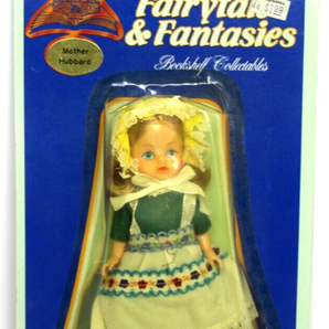 Sealed VTG Fairytales & Fantasies Mother Hubbard Doll Fishel No. 3000 Bookshelf