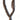 Brown Fashion Cocktail  Long Beaded Rope Cuff Neck Costume Jewelry Necklace 