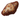 New Brown Almond Croissant Figural Candle Food Bakery Pastry