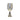 New Christmas Holiday Party Metal Silver Stem Christmas Tree Wine Glass Cup