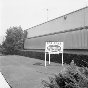 Vtg 1964 For Sale Sign R.A Rowan & Co Real Estate Agent Los Angeles Photo #2085