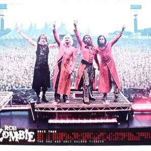 Rob Zombie 2012 Concert Tour Calendar W/ Band Photo & Audience Poster 11" X 17"