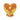 New Brown Heart Waffle Syrup Drip Decorative Breakfast Flower Vase Room Decor