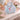 NWT! Betsey Johnson Heart LB Ruffle Baby Blue Gingham Handbag Crossbody Tote