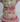 VTG 1970s Big Bonnet Girl Figure BABY Kitsch BROWN Hair Ceramic Statue Flowers