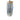 New Blue Glass Horse Show Western Beverage Water Bottle W/ Straw Wood Top