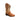 New Ceramic Desert Wood Cowboy Boot Brown Country Novelty Candle Room Decor