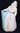 Vintage CERAMIC Girl In Dress Figurine Statue Flower Planter Vase 