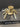New MCM Gold Hollywood Regency Spider Tarantula Halloween Candle Holder Decor