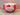 New Retro Modern Circus Ceramic Pink & Red Popcorn Bowl Kitchen Movie Night