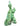 Vintage Cast Iron Green Dancing Dragon Chinese Asian Oriental Figurine Statue 